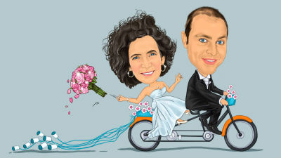 Sarah Goodhew and Jonny Urry (the bride and groom).